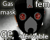 QE Derivable gas mask *F