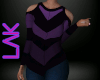*L* Purple sweater