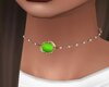 Delicate Green Necklace