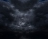 Dark animated cloudy Sky