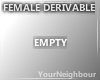 Female Derivable