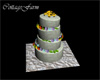 Tilting Wedding Cake