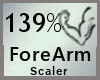 Scale 139% Fore Arm M A