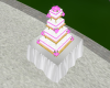SC Whi/Pnk Wedding Cake