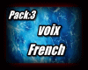 Pack3 Voix french