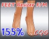 FOOT Scaler 155% 🦶