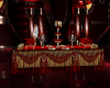 wedding buffet table