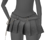 Grey mini skirt
