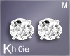K NYE silver earrings M