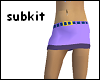 Purple Belt Skirt