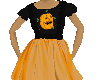 kids pumpkin dress