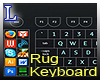 Keyboard rug