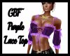 GBF~Lace Top Purple