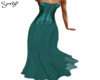 Teal New Year Gown