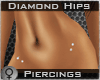 Diamond Hips Piercings