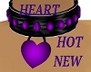 PURPLE HEART COLLAR