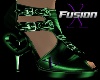 Fusion X Shoes Green