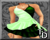 *T Party Dress Green
