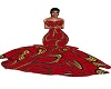 *Ess* African Gown Red