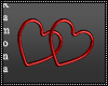 Red Heart Earrings