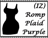 (IZ) Romp Plaid Purple