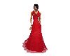 Red Velvet Elegant Gown