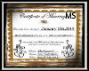 Salvatore Certificate