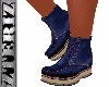 (M) Hiker Boots - Blue