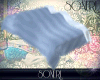 [S] Blue bed blanket