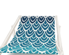Blue Waves Beach Chair
