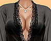 Sexy Sheer Robe Black