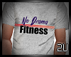 2u NoDrama Fitness Shirt