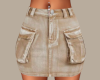 Tan Pocket Skirt