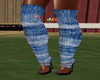 Blue Jean Tribal Sandals