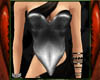 *A Metal silver corset