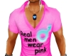 Real men wear pink Tee