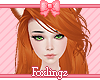 🎀 Red Fox hair 6 ♀