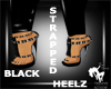 Black Strapped Heelz