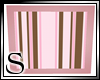Pink Brown Stripe Rug