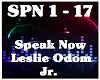 Speak Now-Leslie Odom