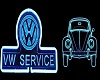 {JUP}VW Bug Neon Sign