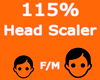 Head Scaler 115% M/F