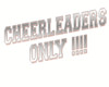 Cheerleaders Sign