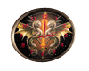 reloj de pared dragones