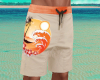 Tropical Swim Trunks