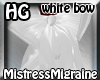 +MMP White Bow