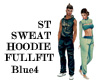 ST SWEAT HOODIE Blue4