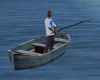 Fishing boat with poses