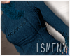 [Is] Fur Winter Coat Blu