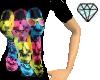 Rainbow skulls t-shirt
